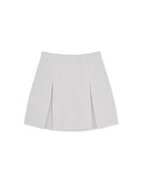 Knitted Wide Pleated Skirts