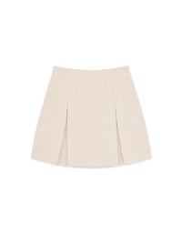 Knitted Wide Pleated Skirts