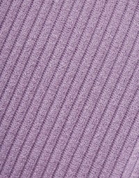 Two-Piece Plain Knit Set (With Padding)
