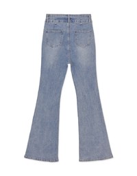 High Waisted Jeans Denim Flare Pants