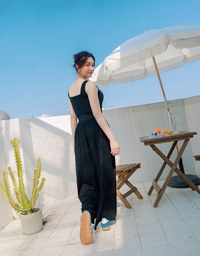 Airy Cool High Waisted Wide Pants Culottes