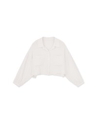 Cooling Sheer Double Pocket Blouse