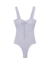 【TIFFANY】Barbie Shaping Corset One-Piece Swimsuit Push In Bra ( Extended Bodice Length )