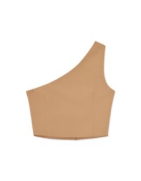 Personality One Shoulder Padded Suit Vest