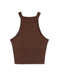 Basic Layer Halter Padded Bra Top