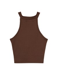 Basic Layer Halter Padded Bra Top