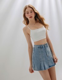 Airy Sculpt High-Elastic Thin Strap Short Bra Top