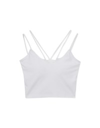 2 Way Tie Hollow Padded Tank Top