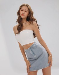 Cool And Comfy Flex Anti Slip Tube Bra Top