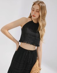 Romantic Lace Halter Top