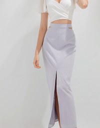 Sexy Side Hollow Slit Long Skirt