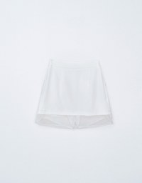 French Sheer Layered Skort