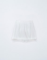 French Sheer Layered Skort