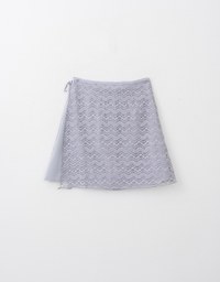 Layered Lace Mini Skirt ( Skorts with Under-shorts)