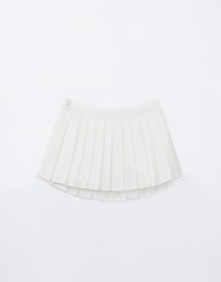 Mini SKORT Preppy High Waisted Pleated Mini Skirt With Inner Shorts