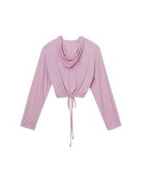 Airy Cool Drawstring Crop Jacket