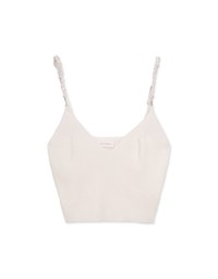 Pearl Chain Knit Cami Top