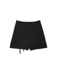 Bow Tie Side Slit Skorts