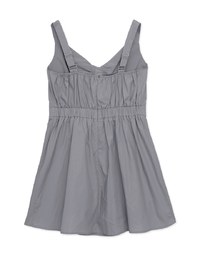 Tie Back Vest Mini Dress