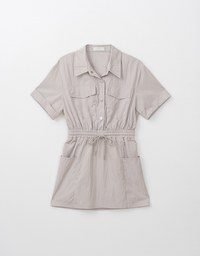 Cargo Shirt Mini Dress