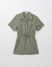 Cargo Shirt Mini Dress