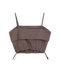 Nylon Cargo Side Drawstring Top