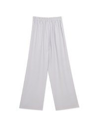 Classic Pleated Straight Leg High Waist Wide Trousers