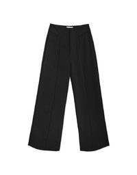 Regular Length High Waist Straight Leg Trousers