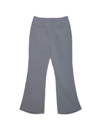 Regular Length High Waist Flared Trousers