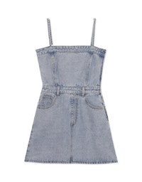 Vintage Jeans Denim Strap Mini Dress