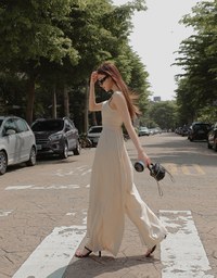 Bohemian Boho Style Asymmetric Ruffled Jumpsuit