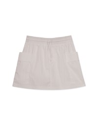 Nylon Cargo Drawstring Skorts