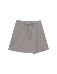 Muffin Texture Casual Drawstring Skorts