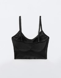 Soft Touch Cotton Seamless Spaghetti Strap Bra Top