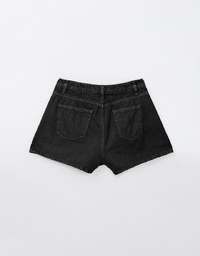 Vintage Distressed Jeans Denim Cargo Shorts