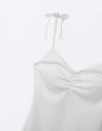 AIRY HOURGLASS Sweetheart Dress Bra Padded With Removable Bows Mini Dress