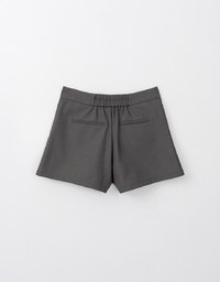 Hidden Placket Mini Skorts With Suit Design