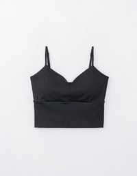 V Neck Comfortable Thin Strap Cami Bra Top