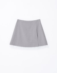 Layered Panel Blazer Skirt