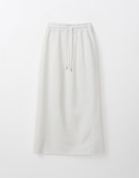 H Line Straight Cut Long Skirt