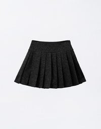 AIRY HOURGLASS Pleated A Line Mini Skirt