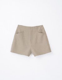 Minimalist Hidden Placket Shorts