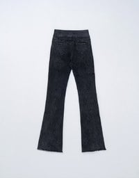 Double C Hourglass Slim Fit Flared Jeans Denim Pants