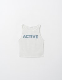 ACTIVE Ribbed Tank Top