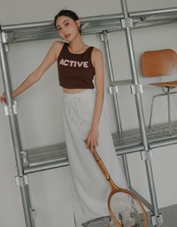 ACTIVE Ribbed Tank Top