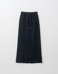 H Line Straight Cut Long Skirt