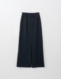 H Line Straight Cut Long Skirt