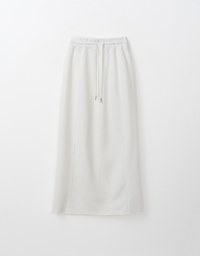 H Line Straight Cut Long Skirt