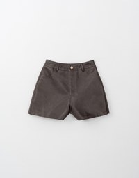 Vintage Distressed Leather Shorts