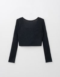 Minimalist Long Sleeve Knit Cardigan And Thin Strap Cami Top